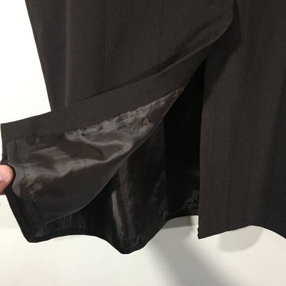 Jonathan Logan Striped Long Pencil Skirt - Picture 6 of 8